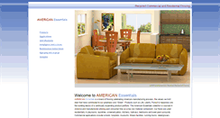 Desktop Screenshot of americanessentials.net
