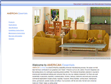 Tablet Screenshot of americanessentials.net